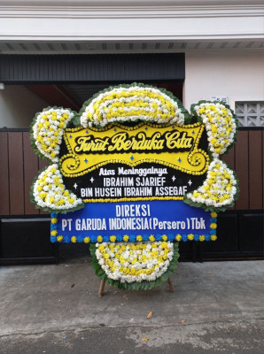 Papan Bunga Duka di Amar Sakti