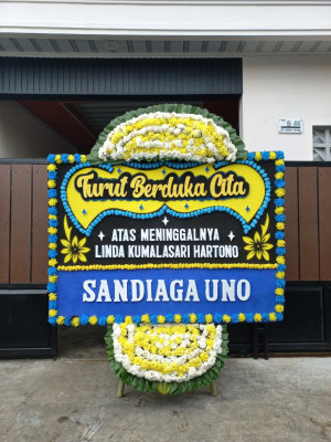 Papan Bunga Duka di Amar Sakti